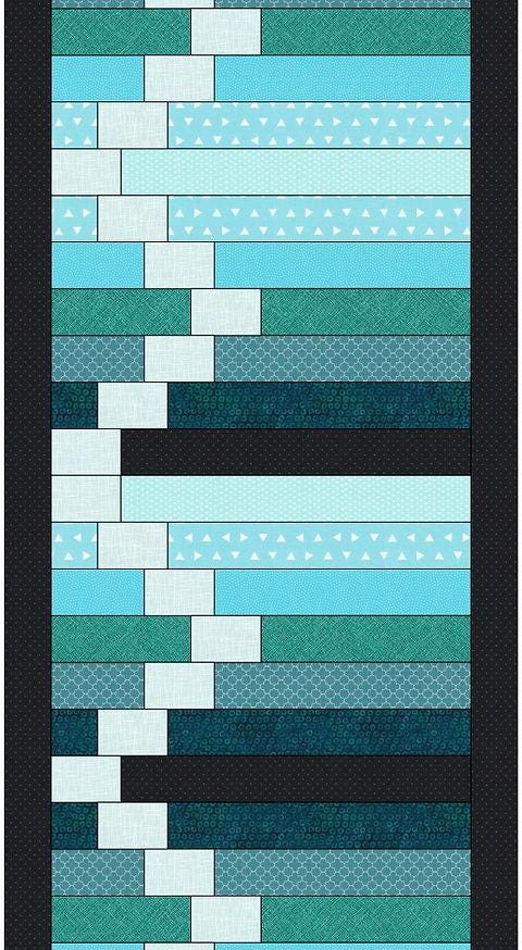 Move Over Bed Runner - Quilt PATTERN - by Quilting Renditions ...