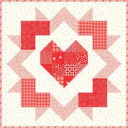 Explosion of Love - Quilt PATTERN - by Sandy Gervais of Pieces From My ...