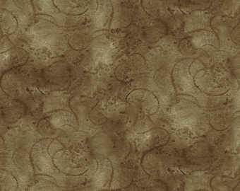 Painter's Watercolor Swirl Sepia - Yardage - by J. Wecker Frisch for Riley Blake Designs - Tonal, Blender - Brown - C680-SEPIA