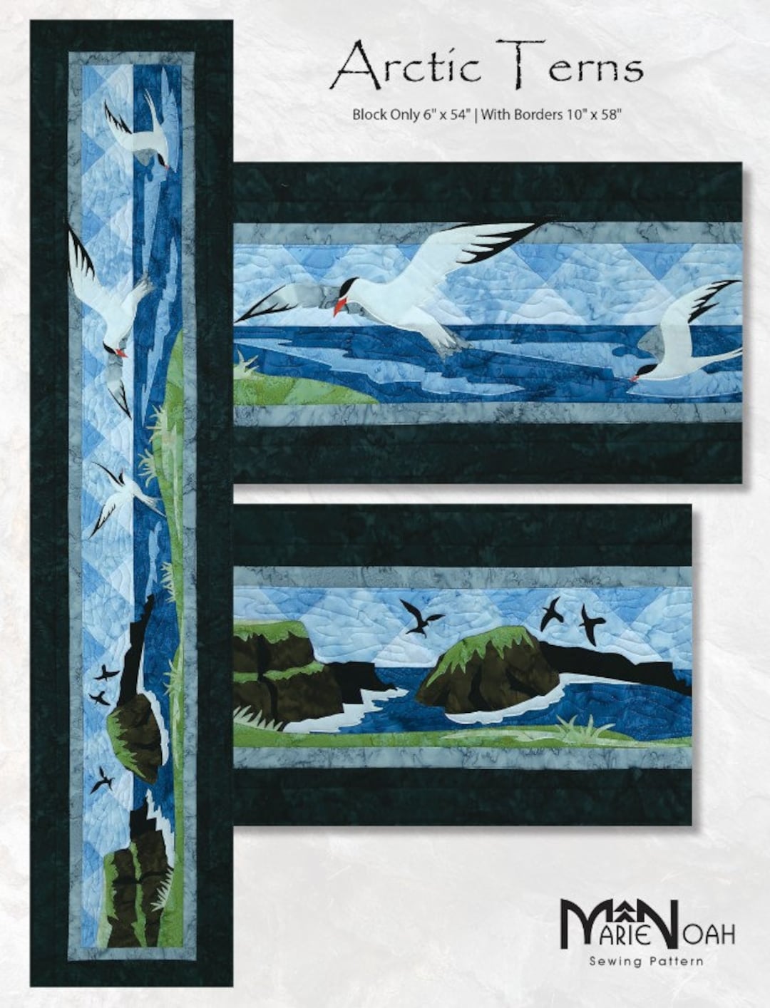 Arctic Terns KIT - by Marie Noah, Northern Threads - Wilderness Ridge ...