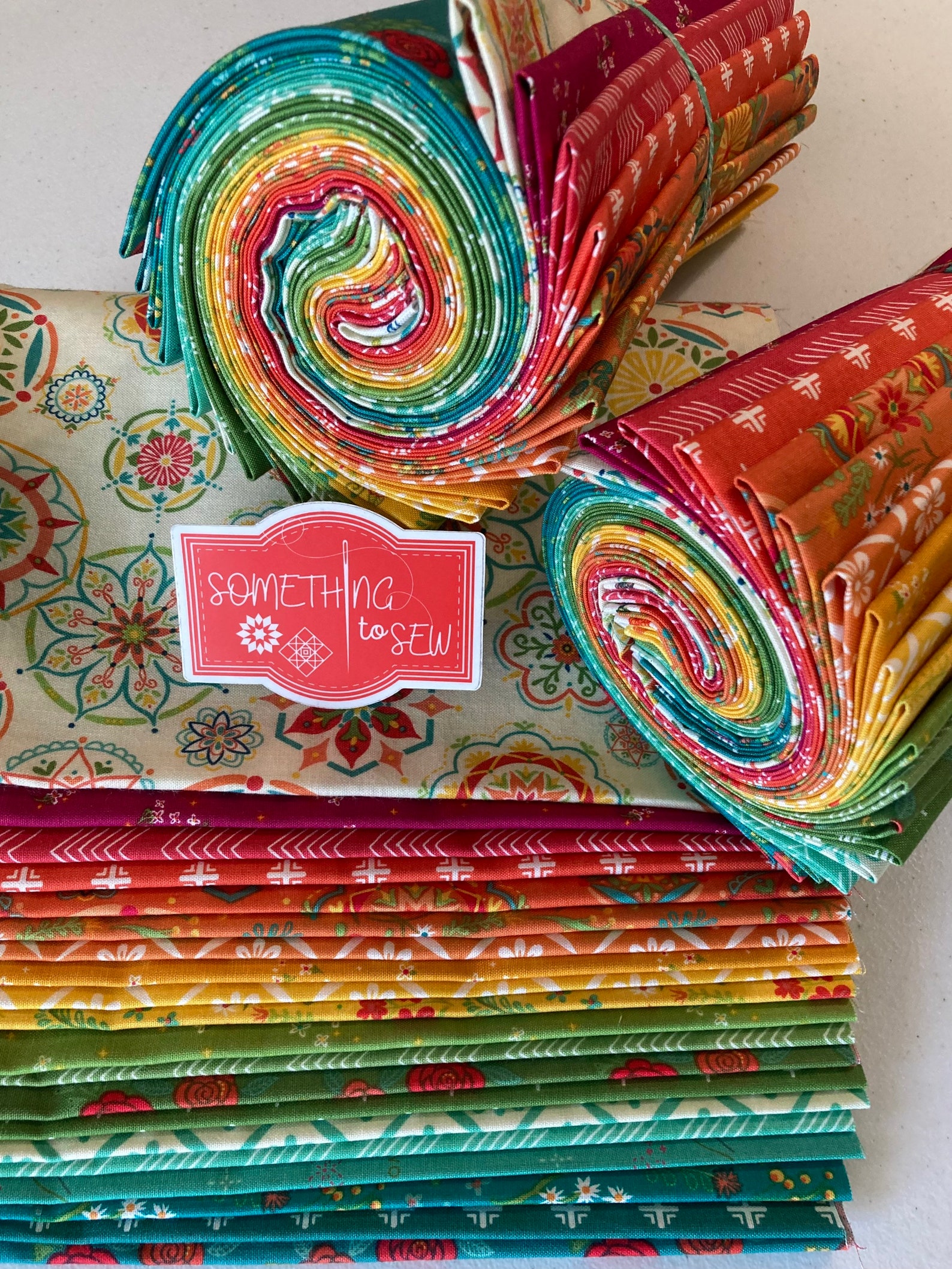 Indigo Garden Fat Quarter Bundle 20 Fat Quarters by Etsy