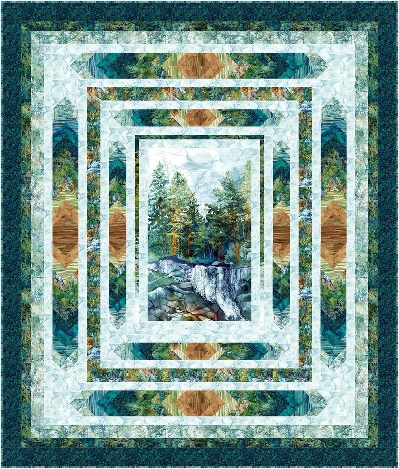 Viewpoint - Quilt PATTERN - by Patti's Patchwork - Multiple Sizes ...
