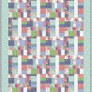 Farmers Market - Quilt Pattern - by Two Sisters at Squirrel Hallow  -  68 1/2&quot; X 83&quot;