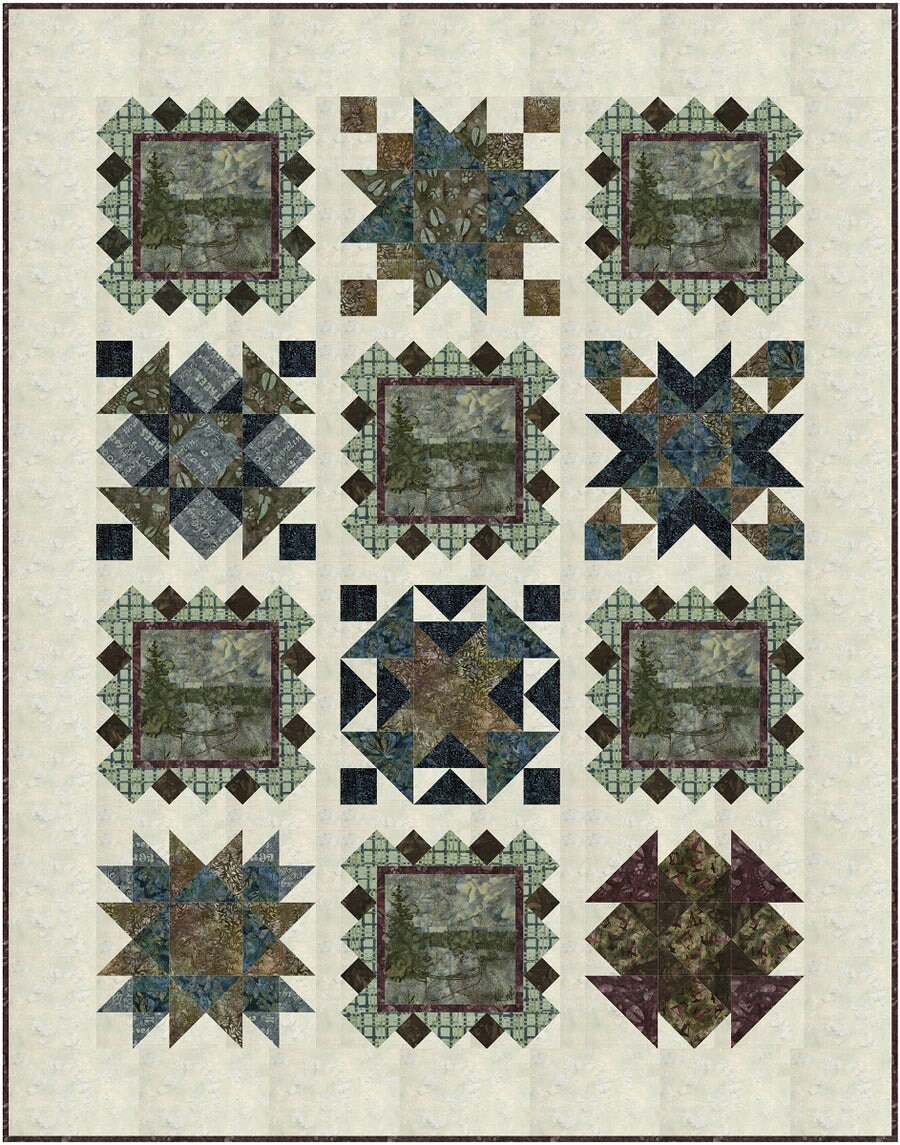 Cottage Sampler - Quilt PATTERN - by Patti's Patchwork - Features ...