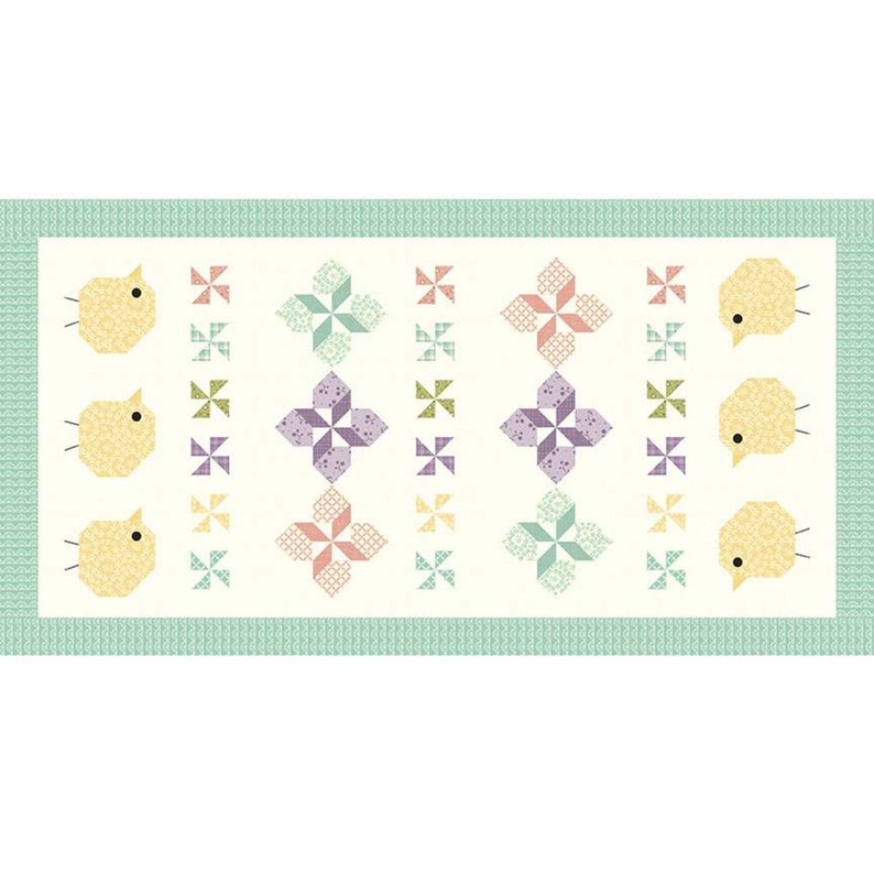 New Beginnings - Table Runner & Mat or Wall Hanging PATTERN - by Sandy ...