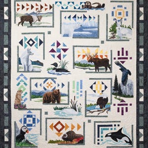 The Last Frontier PATTERN Set - by Marie Noah at Northern Threads ...