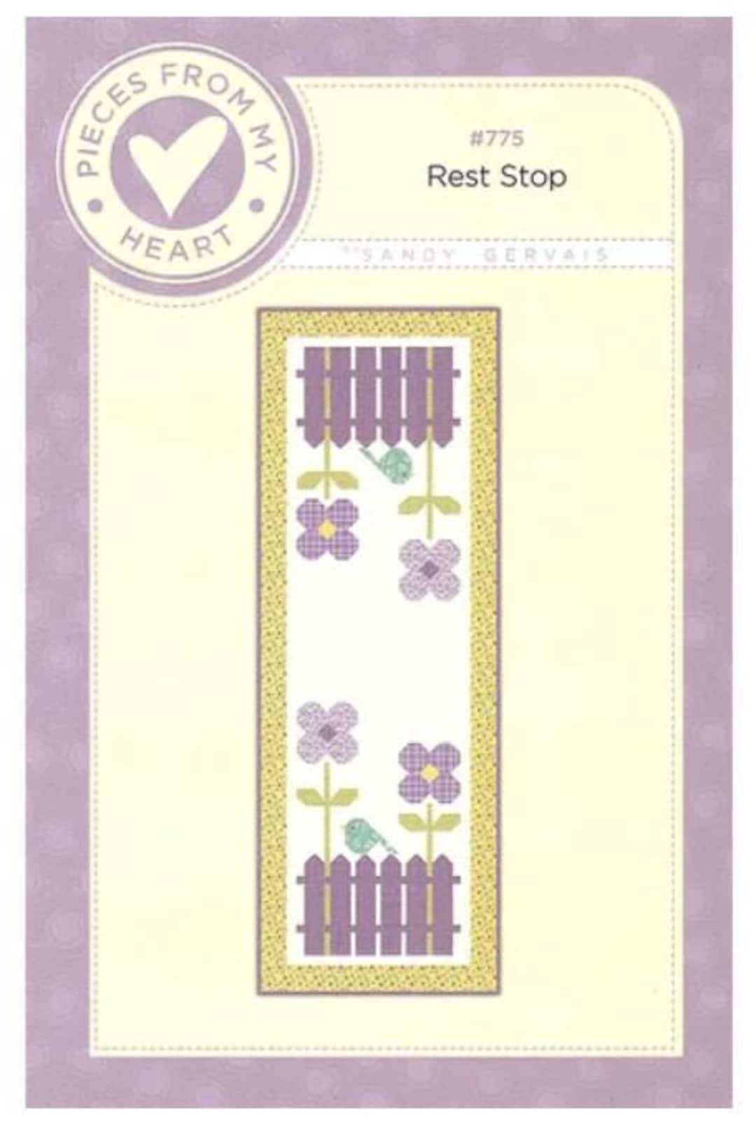 Rest Stop - Quilt PATTERN - #775 - by Sandy Gervais for Pieces From My ...