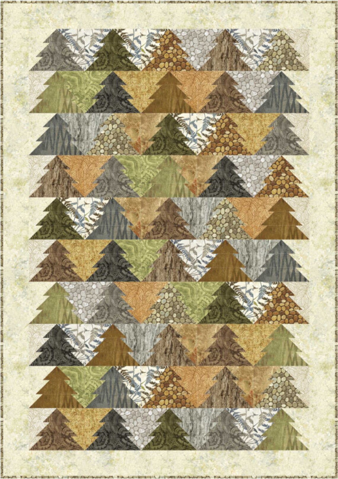 Woodland Trees- Quilt PATTERN - by Patti's Patchwork - Trees - Jelly ...