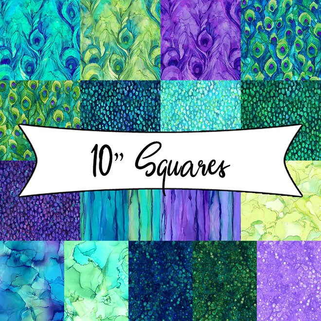 Allure - Tiles - Layer Cake - (42) 10” Squares - by Deborah