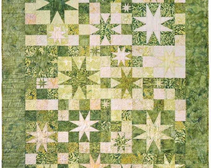Spring Forward Quilt Pattern Spring Forward Quilt KIT - Featuring Full Bloom Batiks by Island Batiks ...