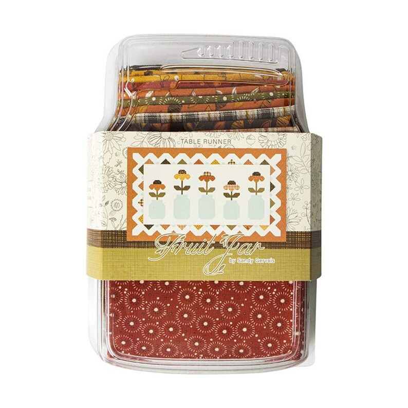 In a Fruit Jar Autumn Runner Boxed Kit - Adel in Autumn - Quilt KIT ...