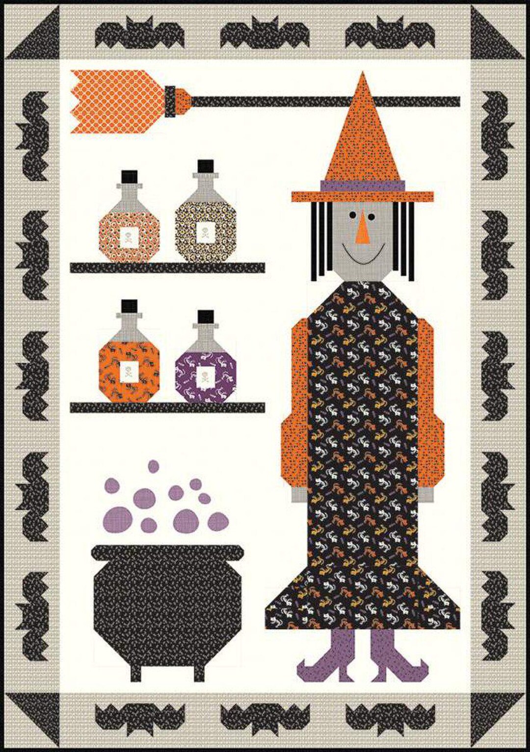 In the Lab - Quilt PATTERN - by Sandy Gervais of Pieces From My Heart ...