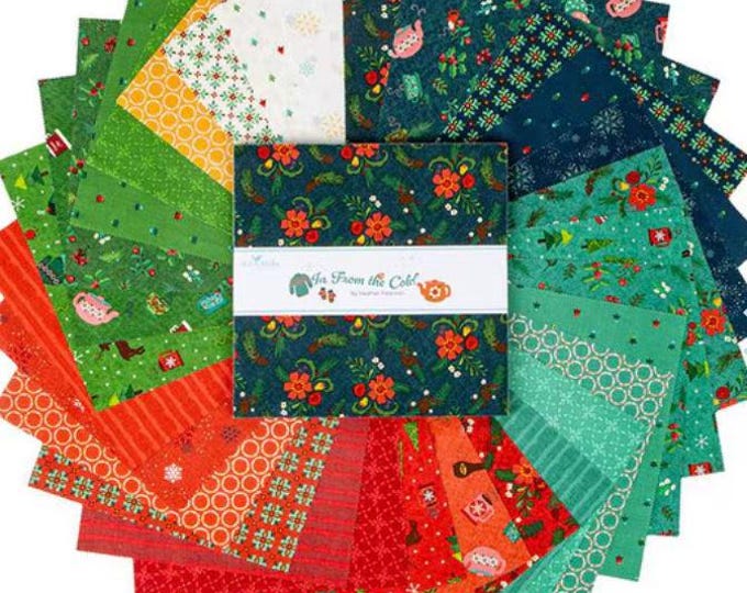 In From the Cold - Layer Cake - (42) 10" Squares - by Heather Peterson ...