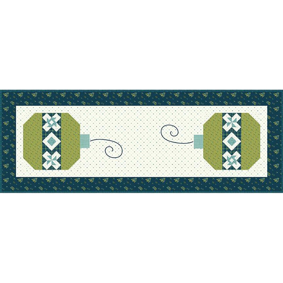 Sandy Gervais Balls of Jolly - Table Runner PATTERN - by Sandy Gervais ...