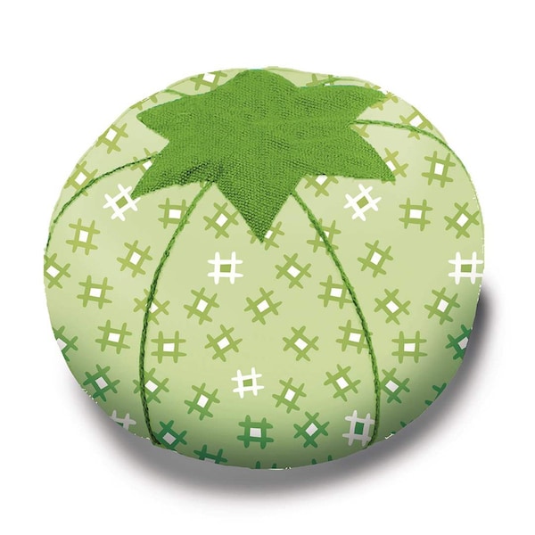 Lori Holt Tomato Pin Cushion - Prim Granny Apple Churn Dash - ST-16546