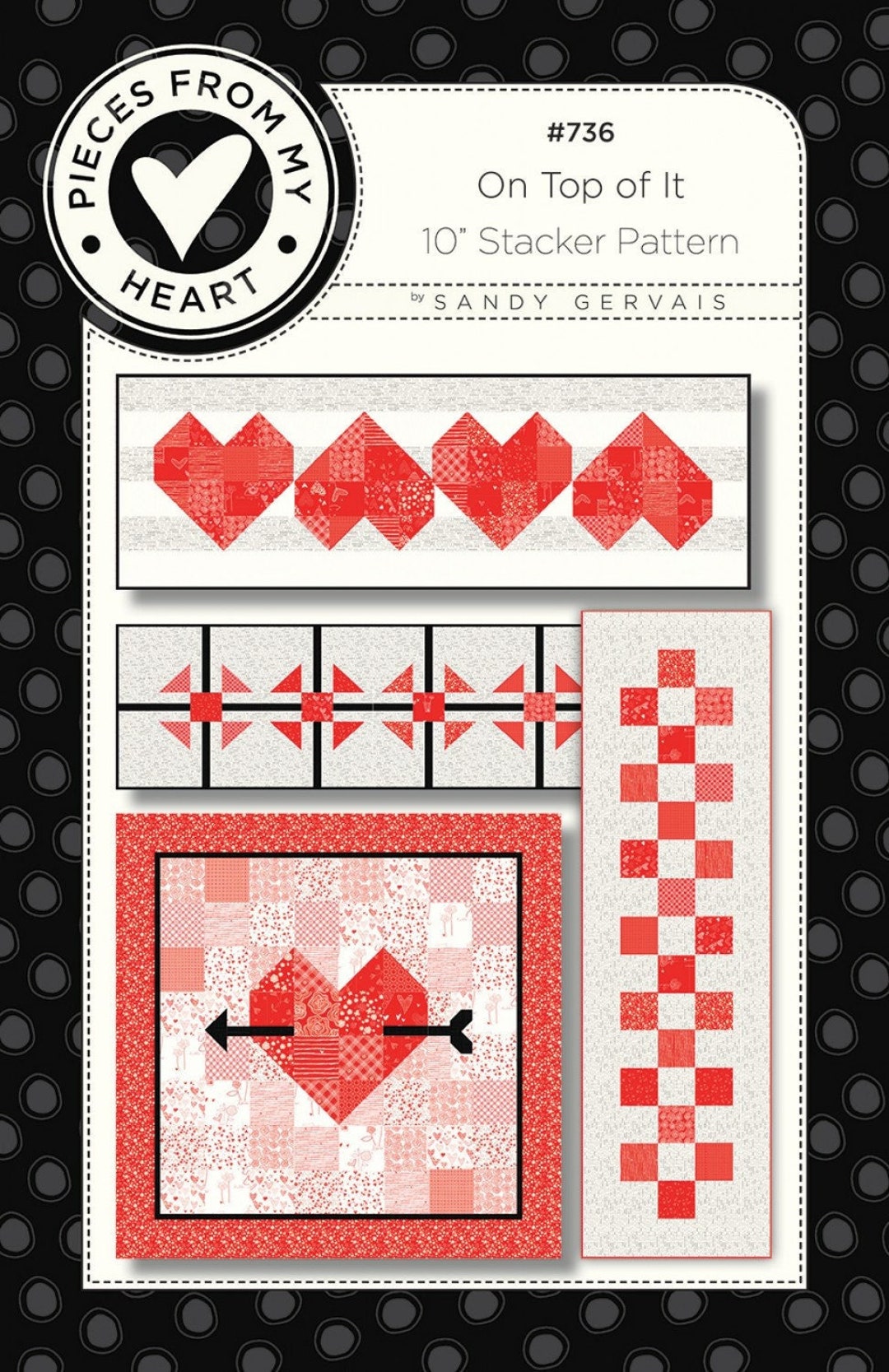 On Top of It - Table Topper & Runner PATTERN - by Sandy Gervais of ...