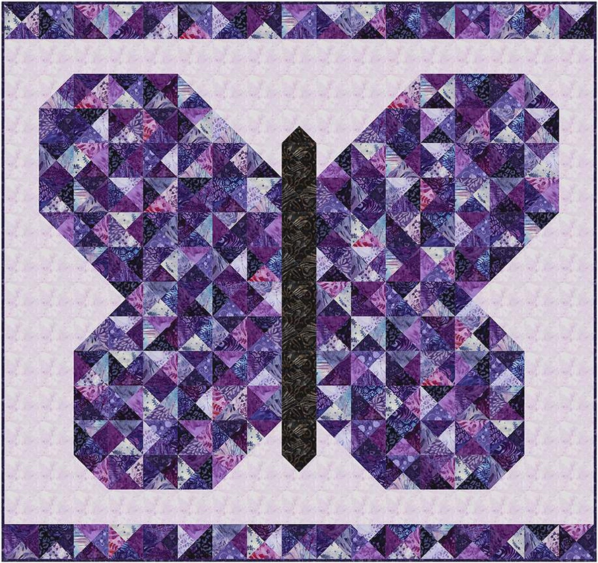 Flutterfly - Quilt Pattern - by Laura Piland for Slice of Pi Quilts ...