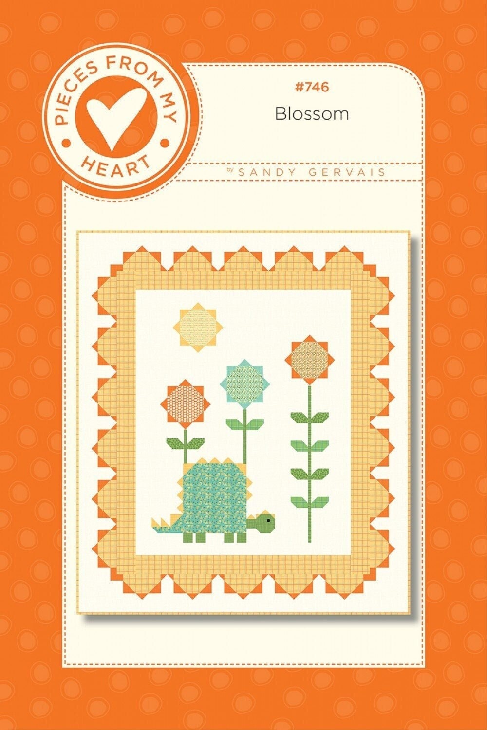 Blossom Quilt KIT by Sandy Gervais of Pieces From My Heart - Etsy