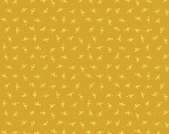 Harmony - Bees Honey - per yard - by Melissa Lee for Riley Blake Designs - C11096-HONEY