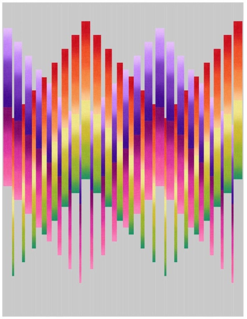 Good Vibrations Too - Quilt PATTERN - by Patti's Patchwork - Features ...
