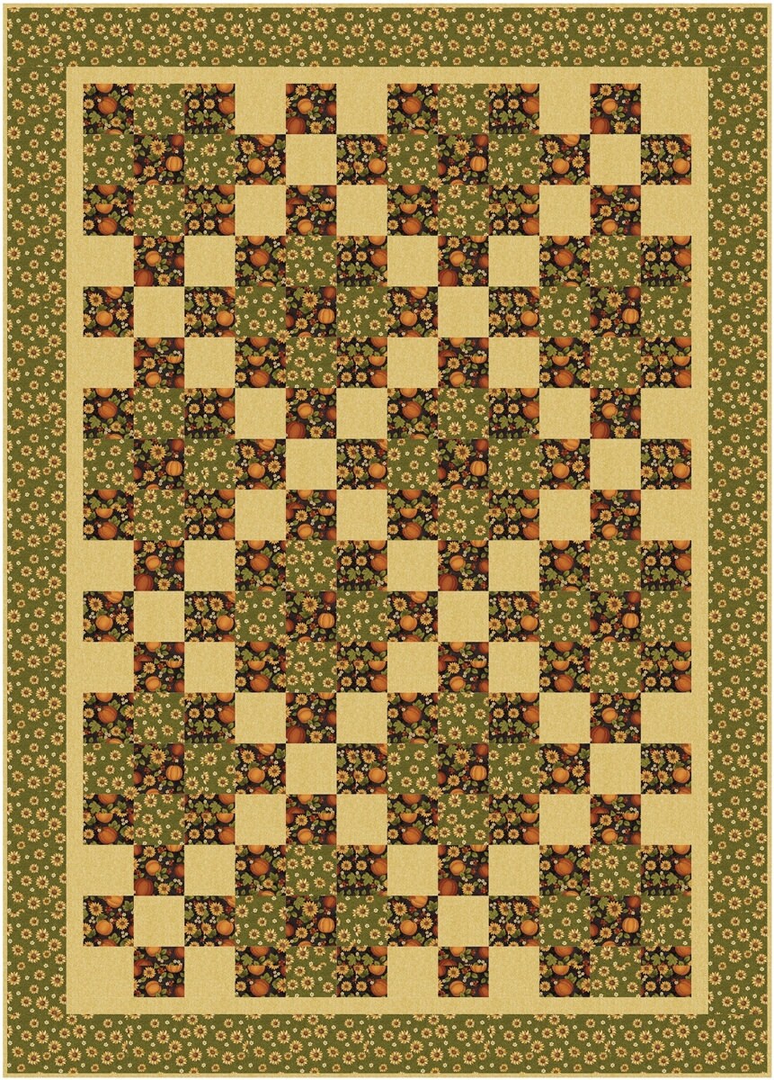 Plaid rétro en patchwork de laine - Factory Vintage