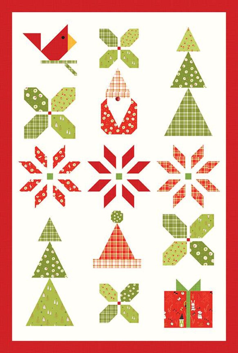 Christmas Sampler - Quilt PATTERN - by Sandy Gervais of Pieces From My ...