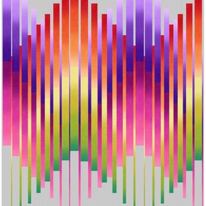 Good Vibrations Too - Quilt PATTERN - by Patti's Patchwork -  Features Ombre fabrics - Lap or Throw Size Options - Fast & Easy - PC-295