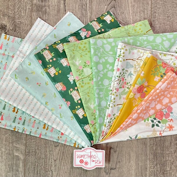 Riley Blake Jane Austin Fabric - Etsy