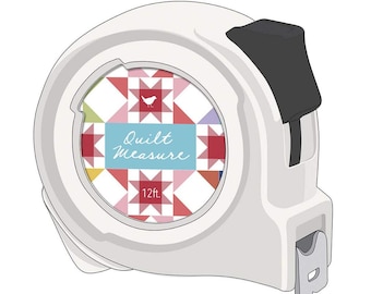 Riley Blake Designs Quilt Measure - 12 foot measuring tape - ST-24581
