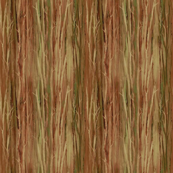 Cedarcrest Falls Rust Twig Texture - Yardage - by Deborah Edwards & Melanie Samra for Northcott - tonal, texture  - DP26910-36 Rust