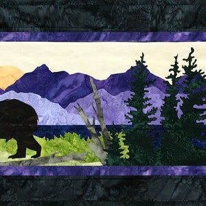 Morning Stroll PATTERN - by Marie Noah at Northern Threads - Quilt Size ...