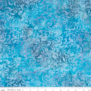 Expressions Batiks - Tjaps - Sky Blue MULTI - Yardage - by Riley Blake Designs - BTHH1066