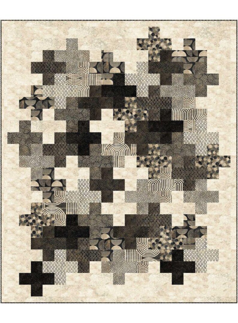 Digital Math Quilts Retro New Math Quilt - Quilt PATTERN - by Ladeebug Designs - Features ...