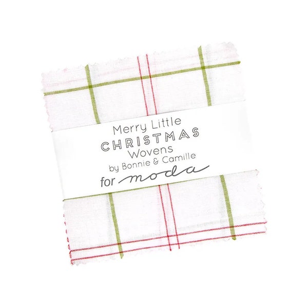 Merry Little Christmas Wovens Charm Pack - by Bonnie & Camille for Moda Fabrics