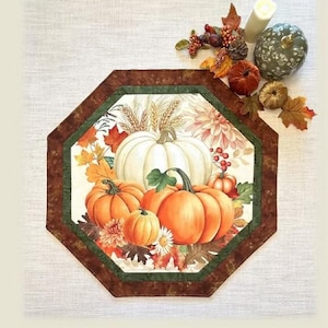 Playing with Panels Table Topper - PATTERN - by J. Minnis Designs - Finished size 24 1/2" x 24 1/2" - JMD236