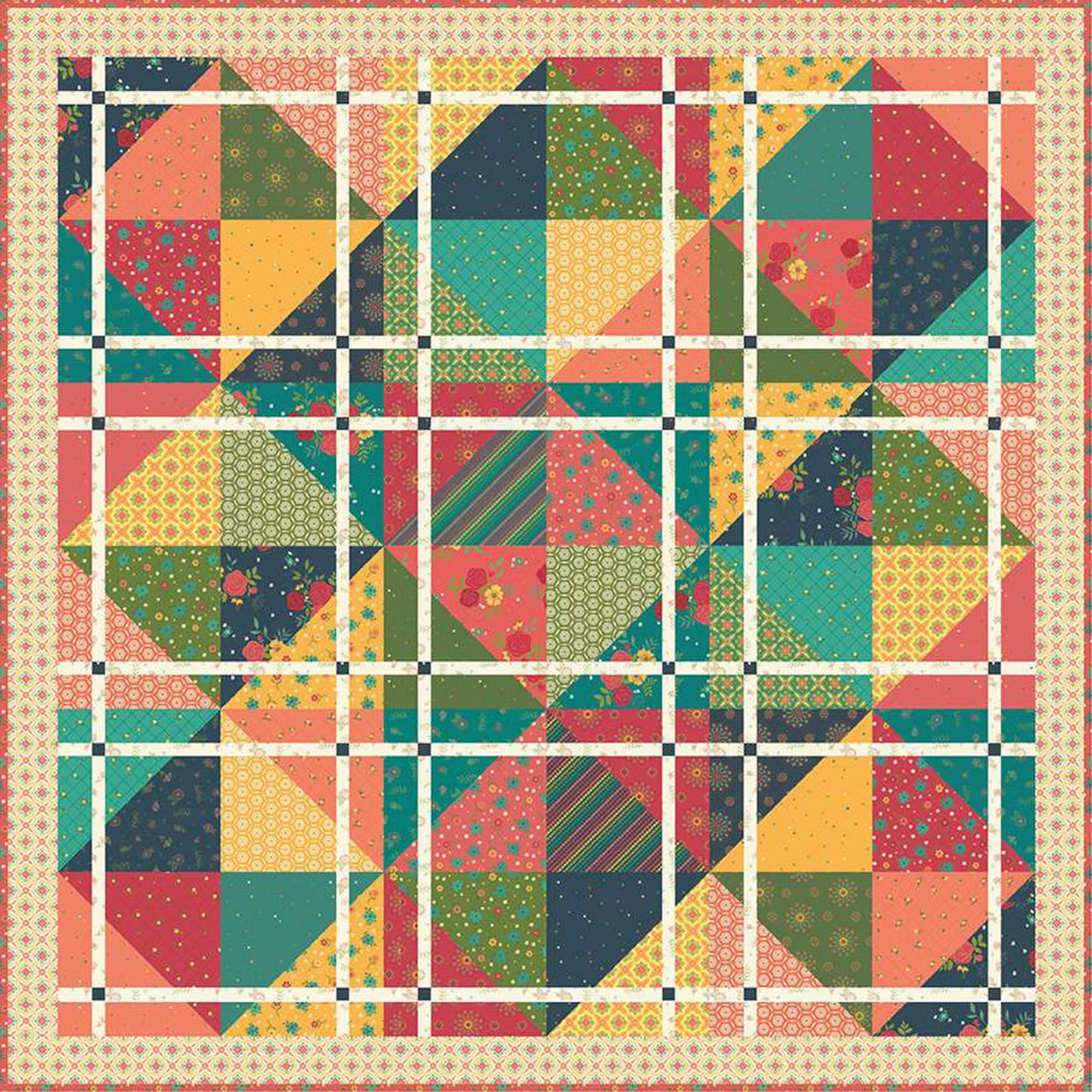 Slice and Dice Quilt - PATTERN - by Heather Peterson of Anka's ...