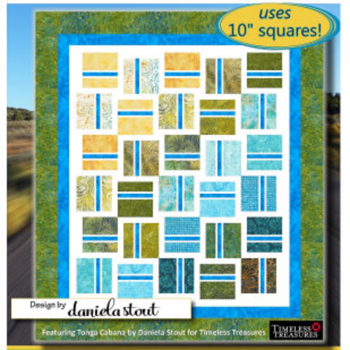 Fast Lane - Quilt Pattern - by Daniela Stout, Cozy Quilt Designs ...
