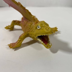 Vintage 1980s Dimetrodon Reptile Figure/ Dinosaur Toy