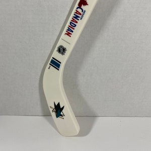 NHL Buffalo Sabres Mascot White Plastic Player Mini Stick