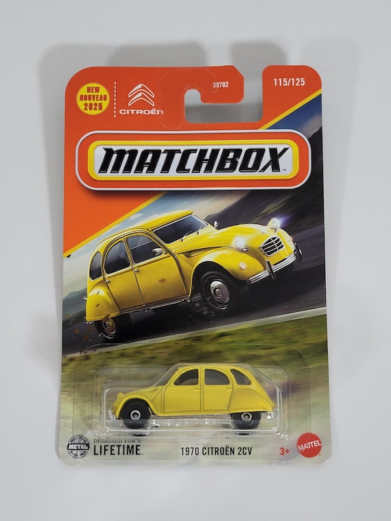 Matchbox 1970 Citroën 2CV Die-cast Toy Car 1:64 Scale Die-cast Toy
