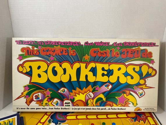Vintage 1978 Bonkers Board Game - Collectible | Rainy Day Games