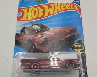 Hot Wheels 60's Batmobile Die-Cast Toy Car SEALED 1:64 Scale