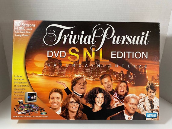 Retro Trivial Pursuit SNL DVD Edition. Saturday Night Live - Etsy