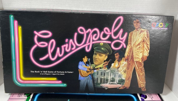 Vintage 1995 Elvisopoly: the Rock 'N' Roll Game of Fortune and