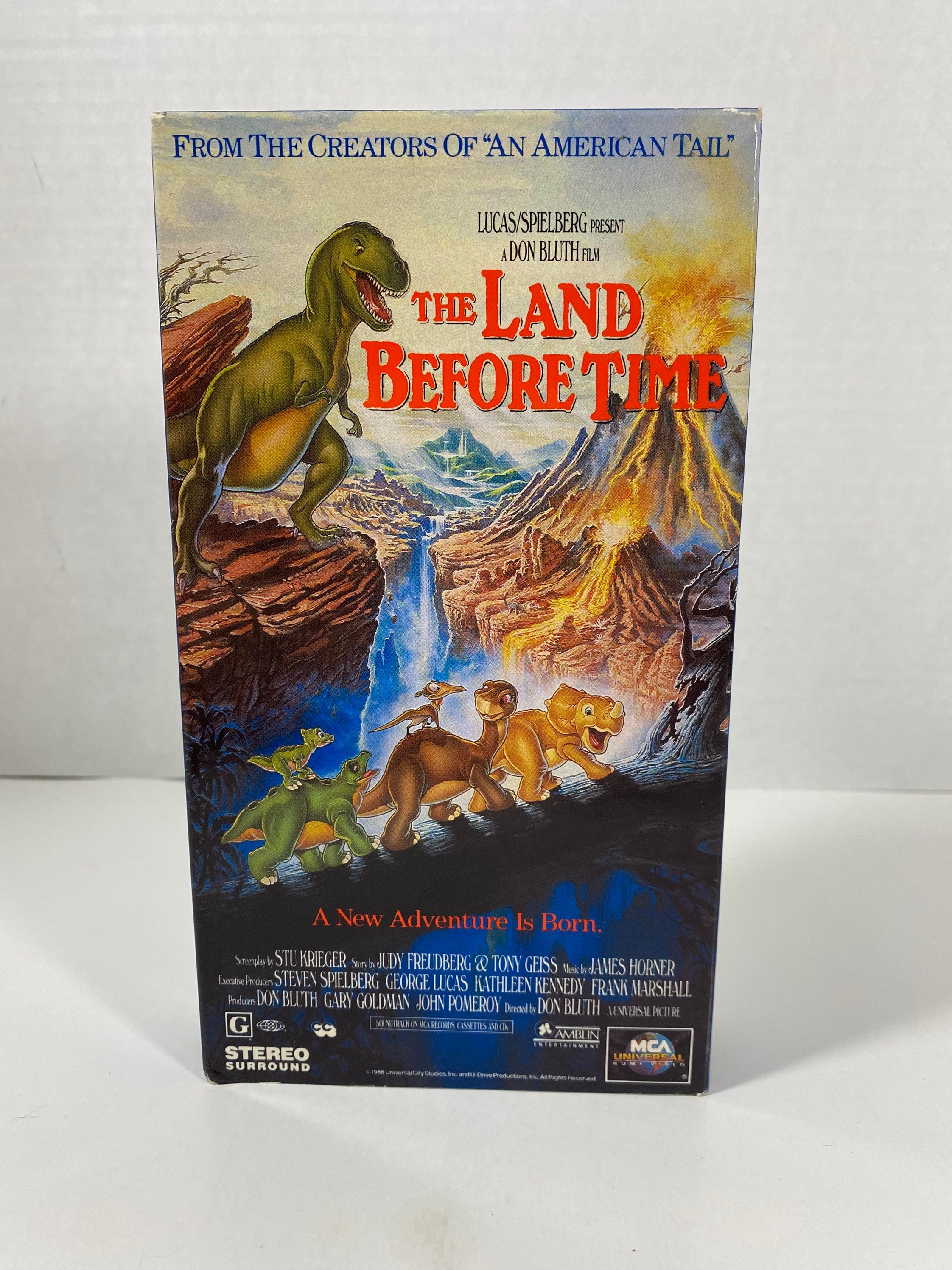 Vintage 1994 the Land Before Time VHS Video Tape Etsy Canada