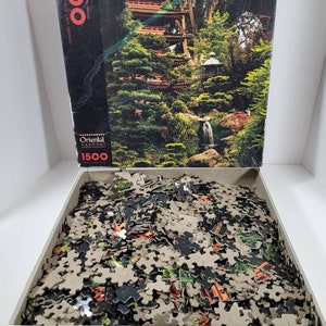 Retro 2000&#39;s Springbok Puzzle: Oriental Harmony  - Puzzle Complete - Collectible | Gift