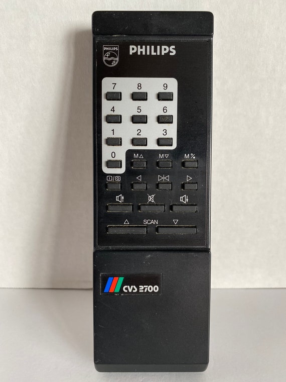 Telecomando originale originale OEM Philips CVS 2700 vintage degli anni '90  Collezione / Nostalgia / Idea regalo -  Italia