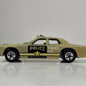 Vintage 1977 Star Taxi Police Car