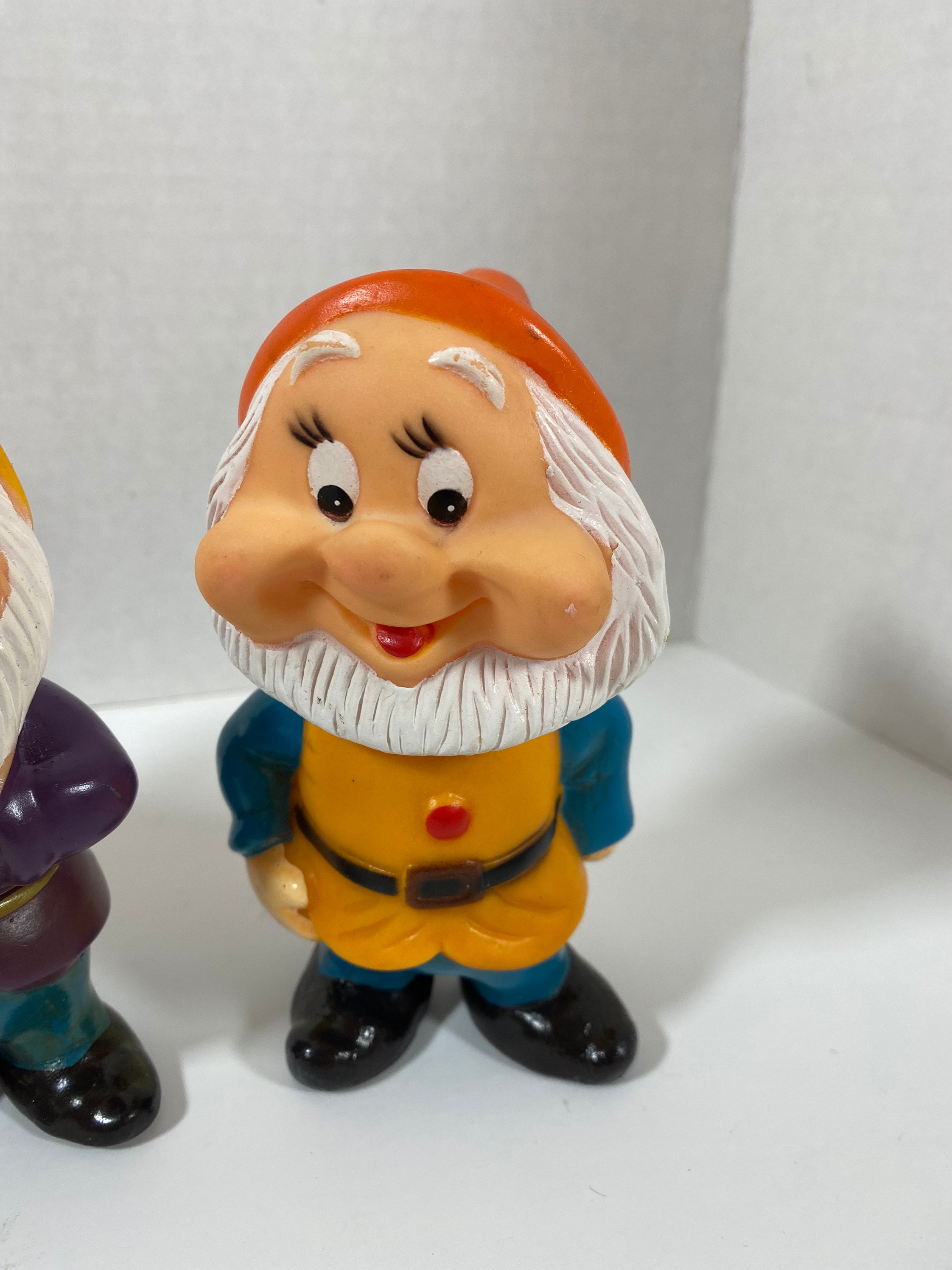 Vintage Walt Disney’s Snow White and the Seven Dwarfs Rubber Squeaky ...