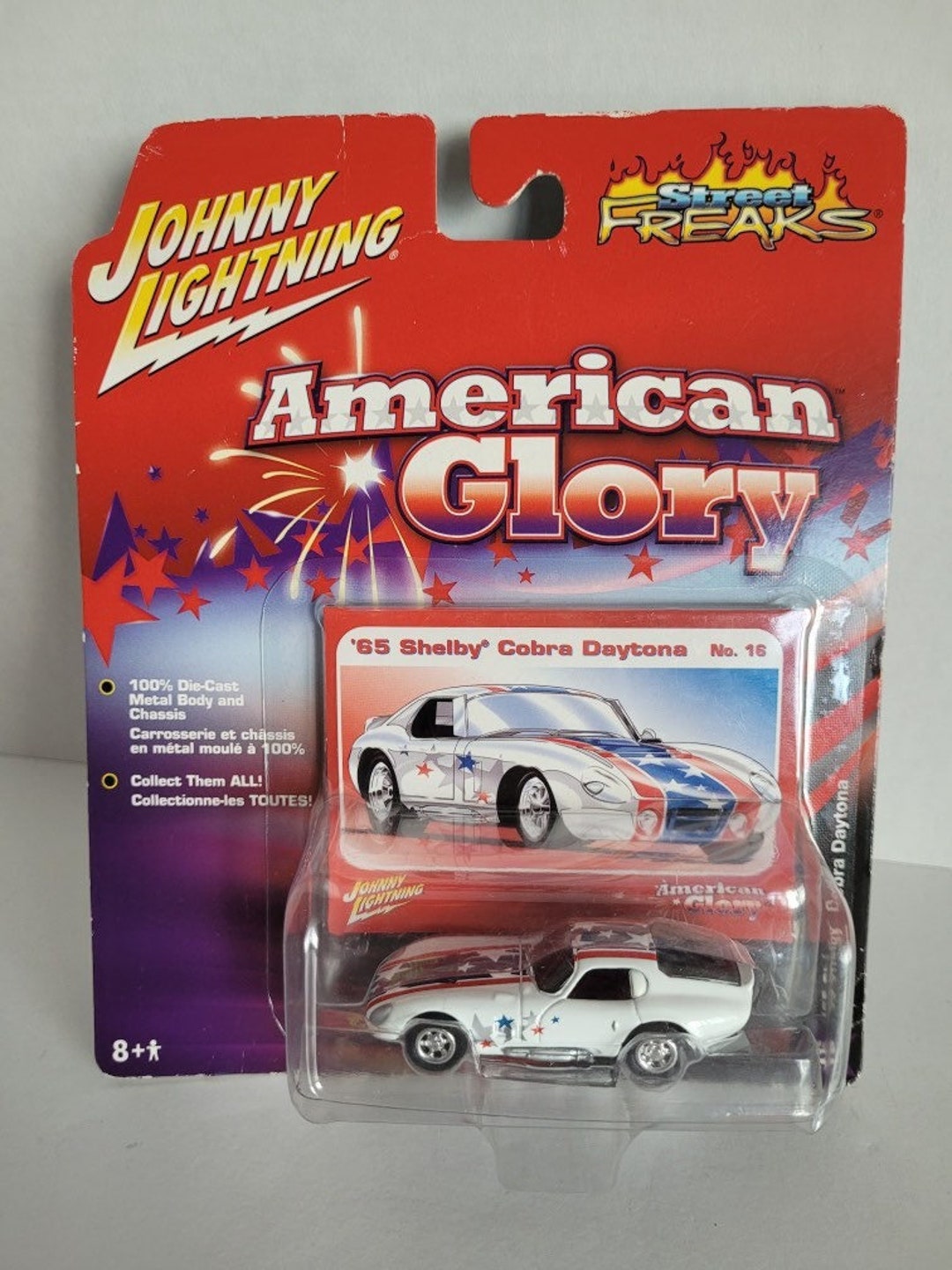 Retro Johnny Lightning - American Glory '65 Shelby Cobra Daytona